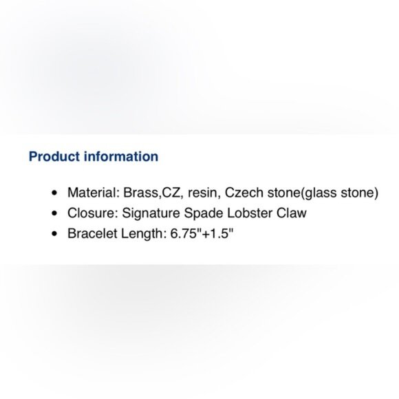 $128 Kate Spade Bursting Blooms Bracelet - Picture 3 of 5